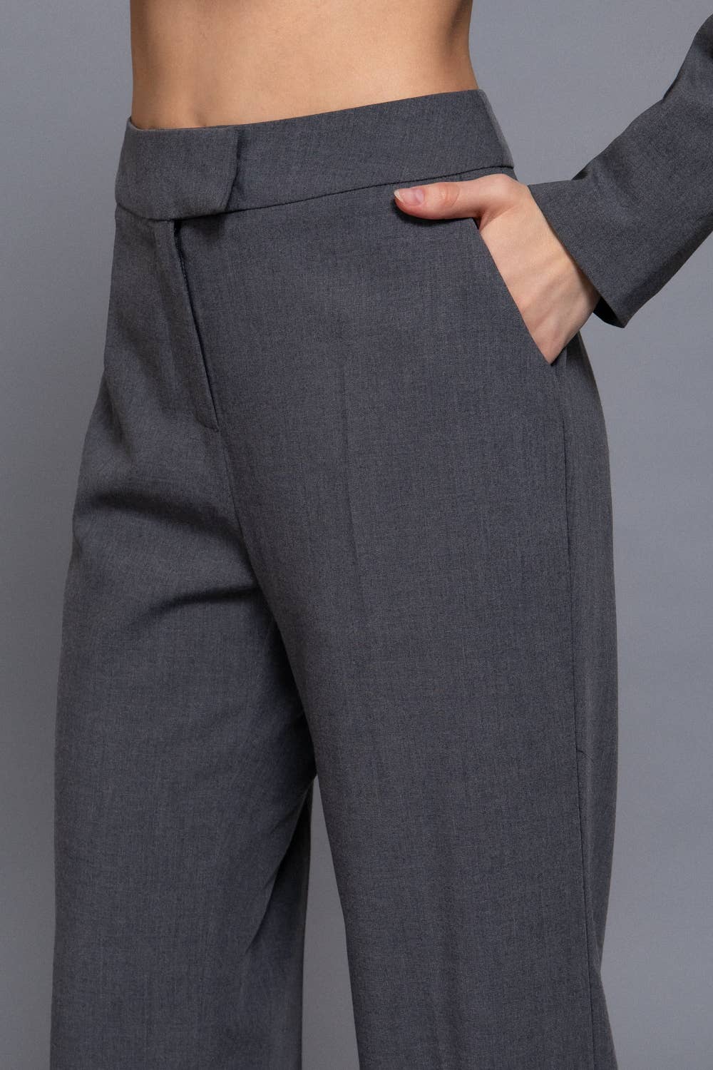 High Waist Long Pants